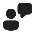 Person Feedback SVG Icon